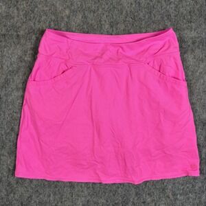 Lilly Pulitzer Luxletic Skort Women's Small Pink Athlesiure Lined Pockets Tennis